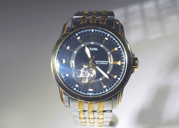 Bulova Men's Skeleton Wrist Watch