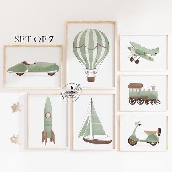 Boy Nursery Art Etsy