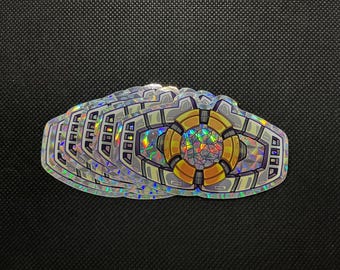 Pegatinas holográficas de matriz