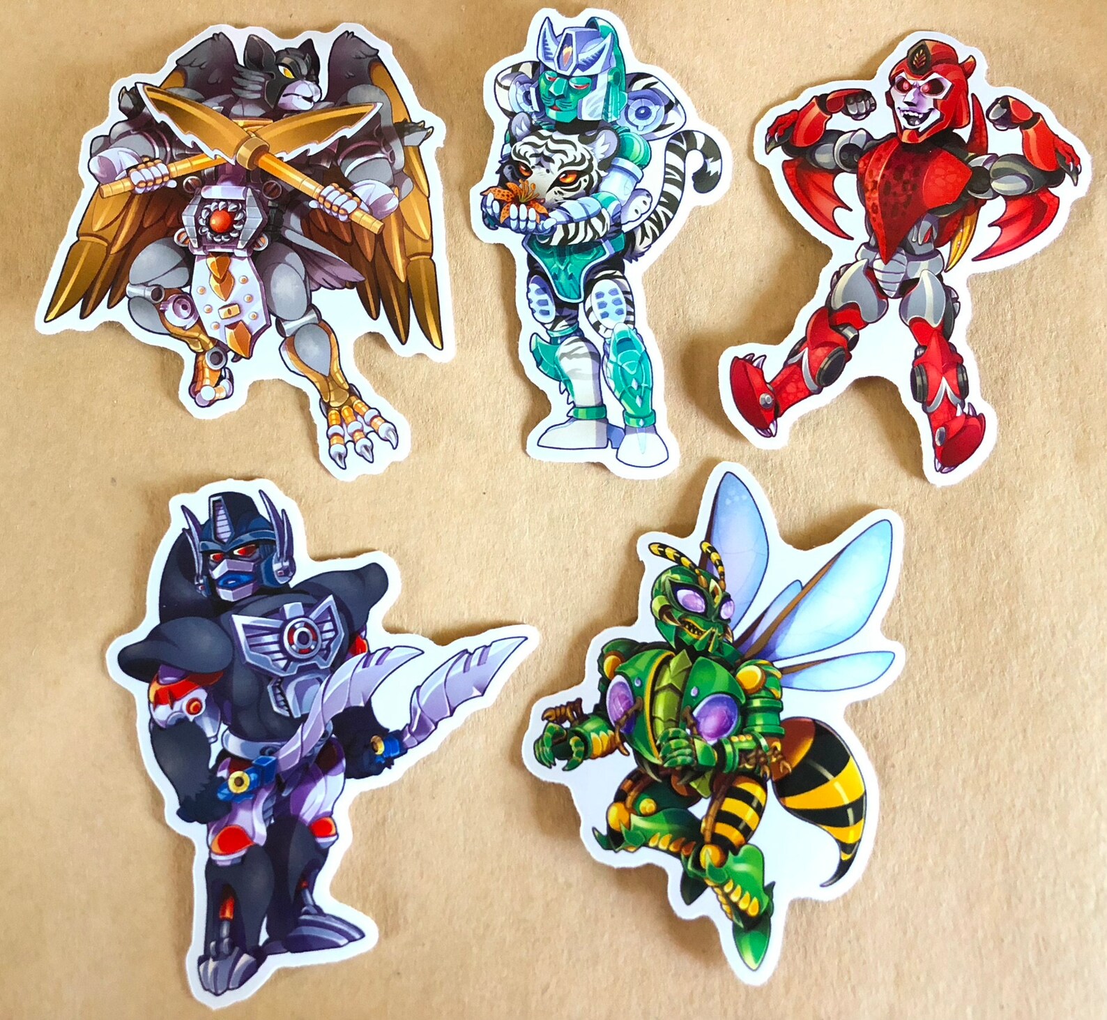 Beast Wars Stickers - Etsy