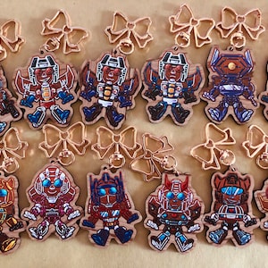 Gingerbread Transformers Keychains