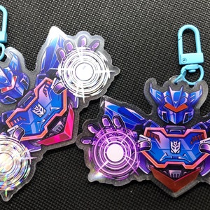 Earthspark Soundwave keychains