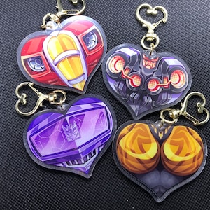 Heart Chest Charms