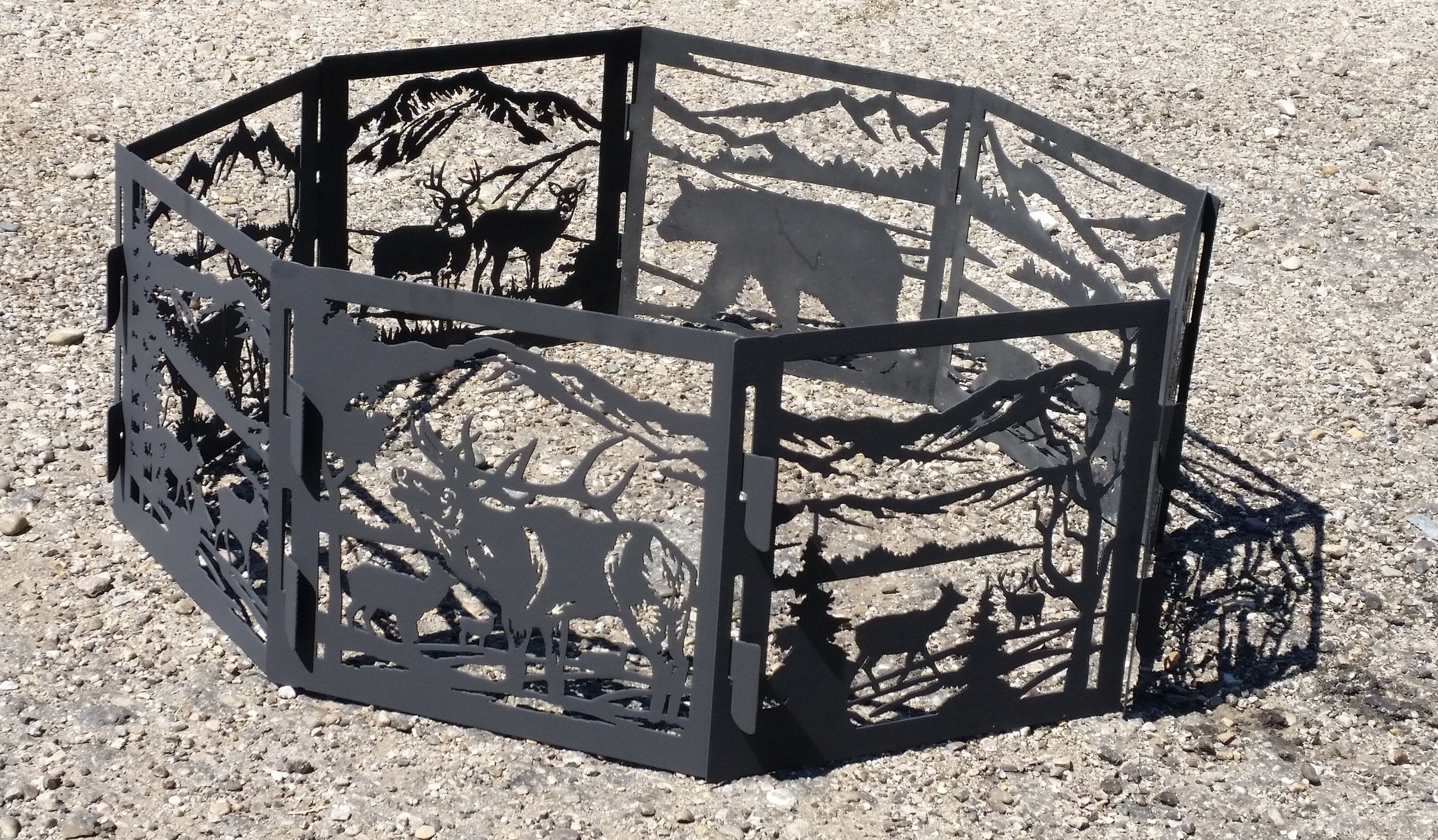 Fire Pits Outdoors Camping Hunting Fishing Hiking Backpacking Etsy