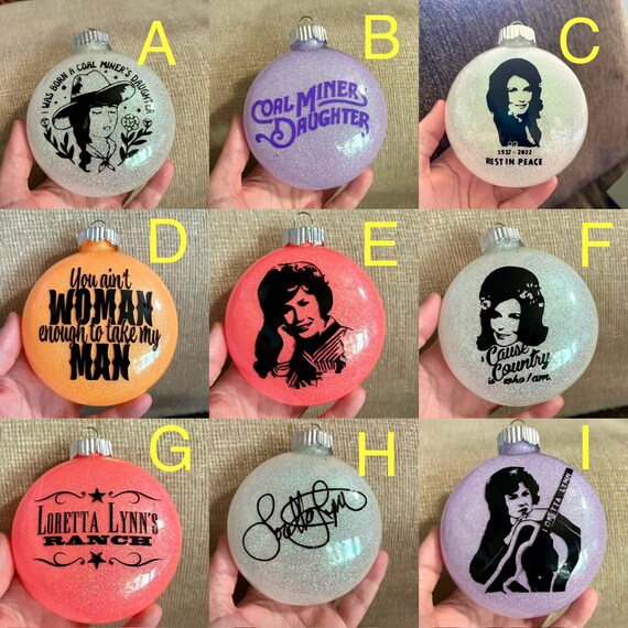 Loretta lynn christmas ornament Clearance