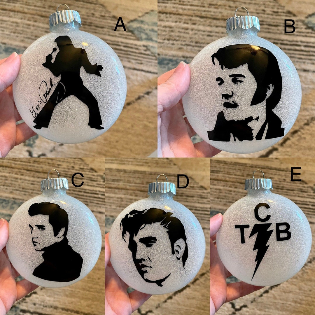 Handmade elvis Christmas Ornaments See Details Etsy