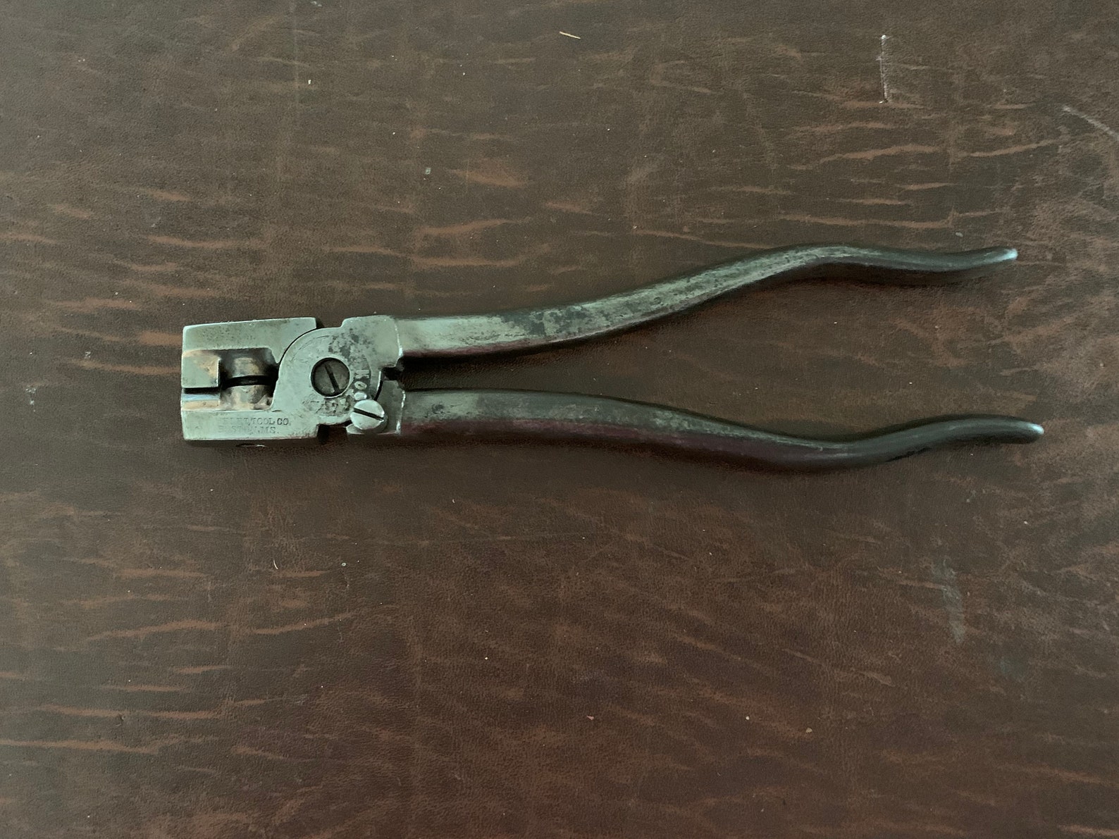 VINTAGE Eyelet Tool Co. Boston Mass. Leather Working Tool Etsy