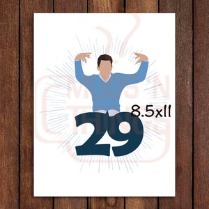 29! Schmidt 8.5x11 Poster, Digital Download, New Girl, TV Show