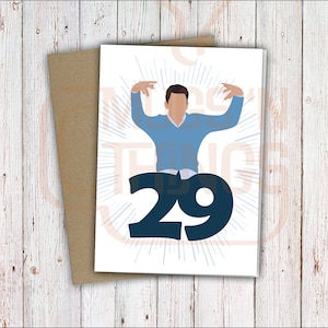 29! Schmidt Birthday Card, New Girl, TV Show, Digital Download