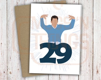 29! Schmidt Birthday Card, New Girl, TV Show, Digital Download