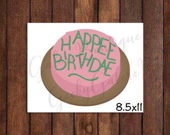 Hagrids Cake Etsy