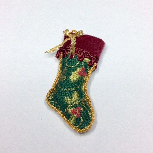 Miniature Dollhouse Christmas Stockings Etsy