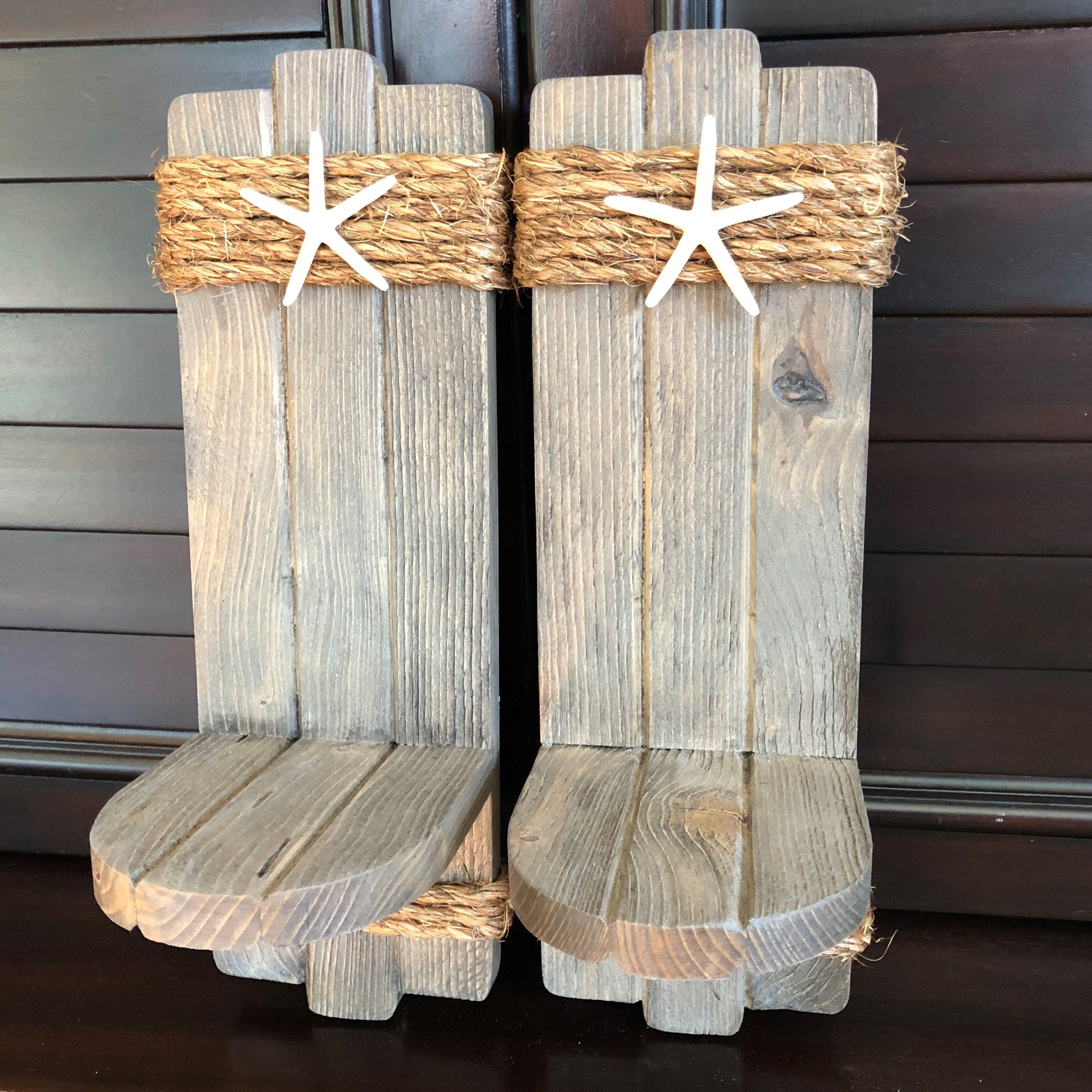 Beach themed candle wall sconces deals