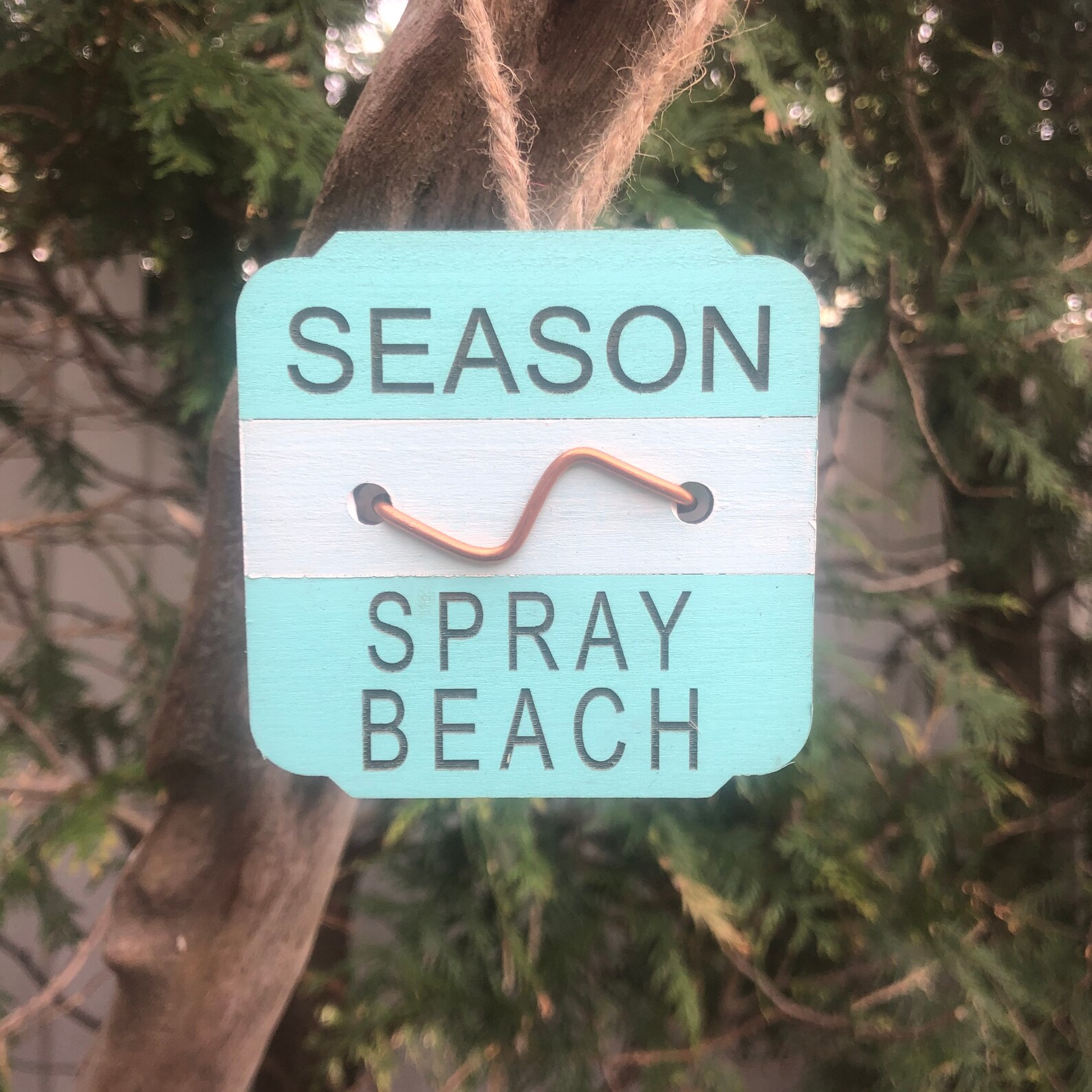 LBI Beach Badge 3 New Jersey Beach Badge Ornament Long Beach Etsy