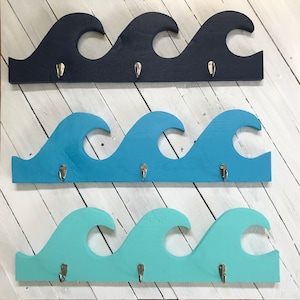 Wave Towel Rack, Outdoor Shower, Surf Rack