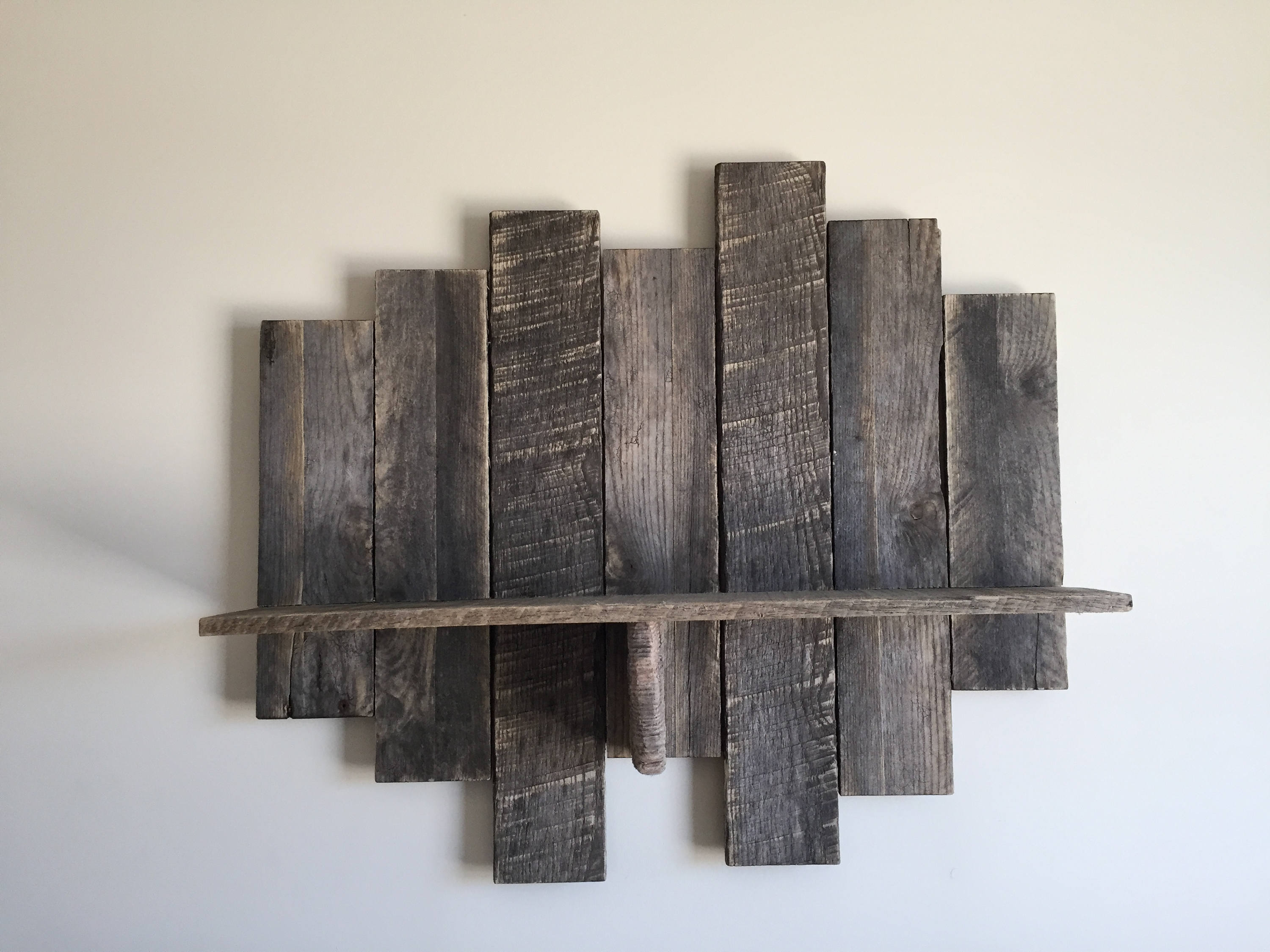 Wood Shelf Rustic Wood Shelf Rustic Coastal Decor Reclaimed Etsy