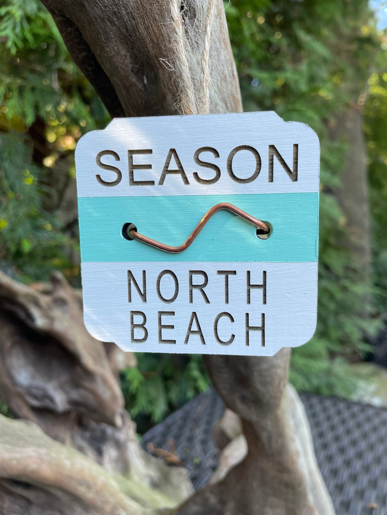 LBI Beach Badge 3 New Jersey Beach Badge Ornament Long Beach Etsy