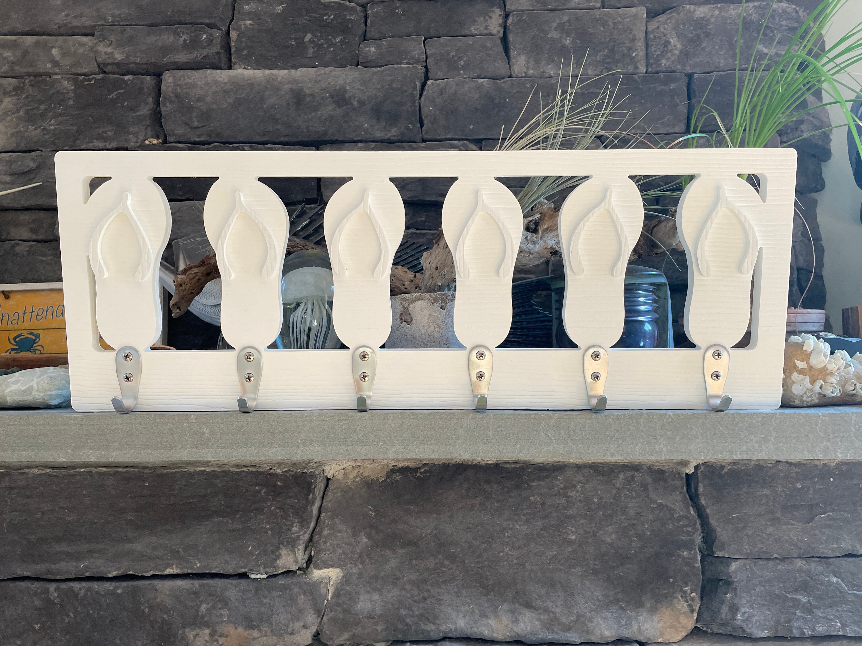 Flip Flop Towel Rack - PVC, Pool Accessories, Outdoor Shower