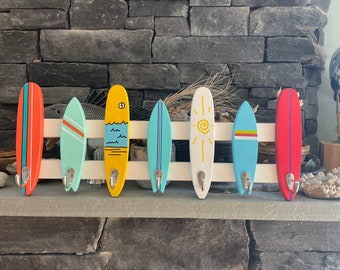Custom 7 Surfboard 9 1/2” x 24" Towel Rack