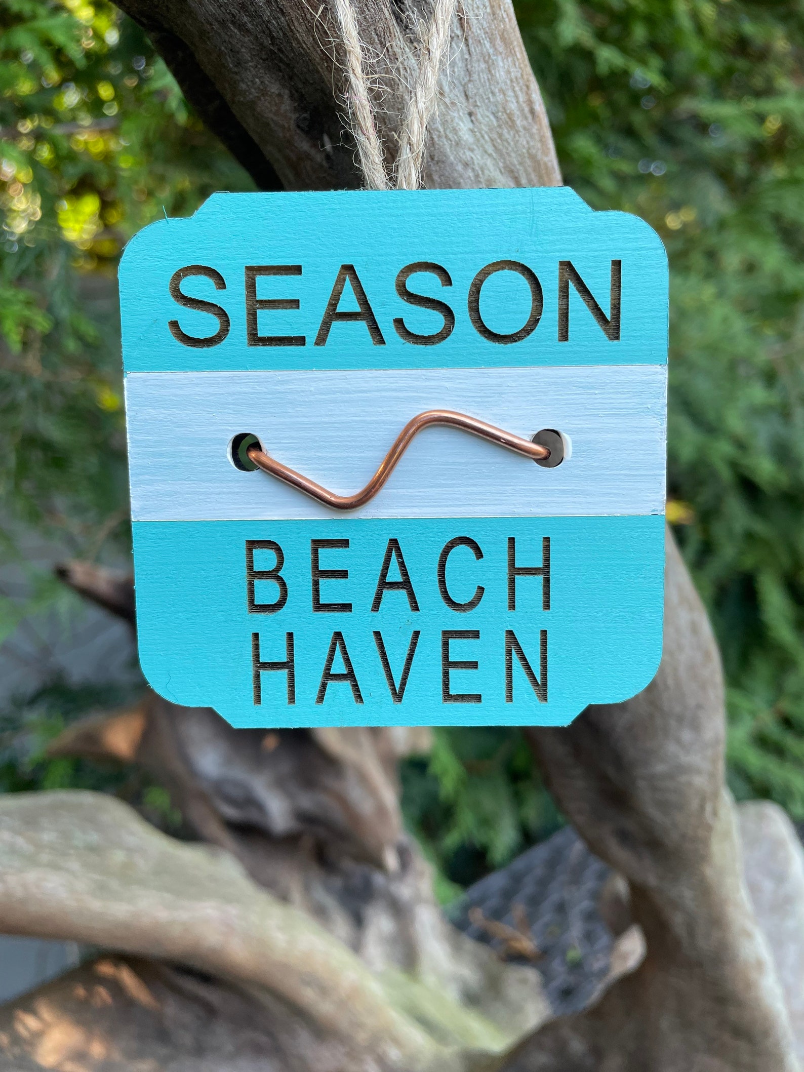 LBI Beach Badge 3 New Jersey Beach Badge Ornament Long Beach Etsy