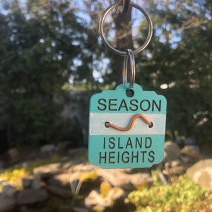 NJ Beach Badge Keychain, Enter desired town in Buyers Comments during checkout image 10