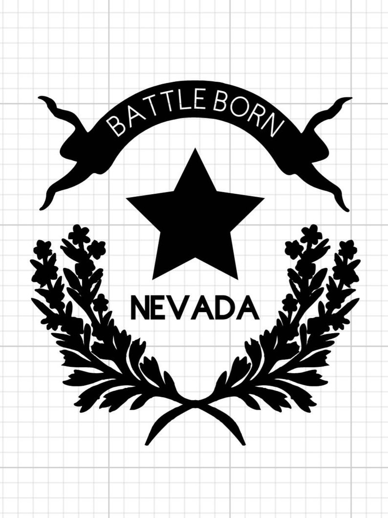 Battle born nevada decal Etsy