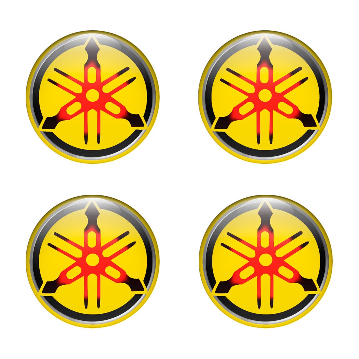 55mm SILIKON embleme FORD rad mitte aufkleber Radkappen logo