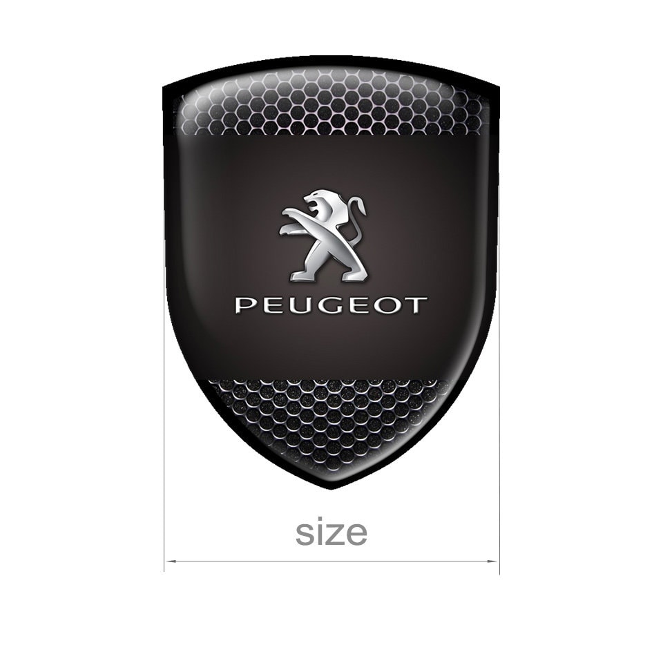 For Peugeot 308 Car Accessories Gt Line With Logo Emblems Door Side Wing  Fender