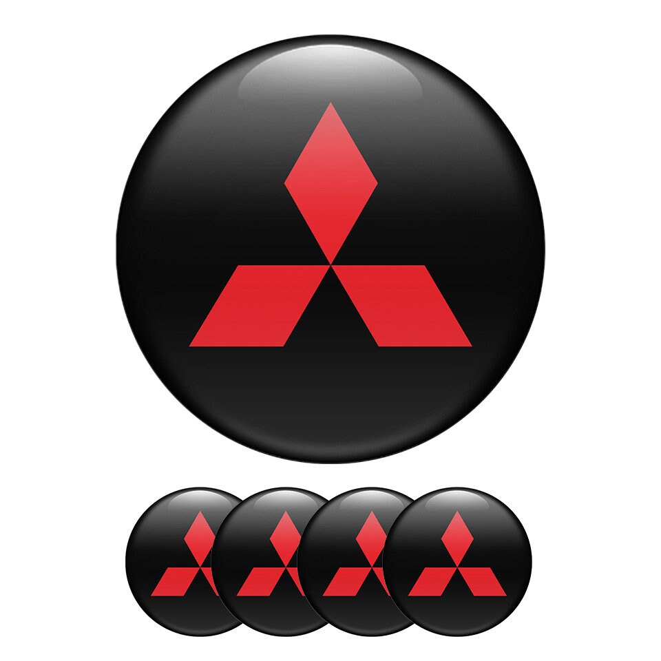 Pegatinas 4x4 con el emblema lateral L200 Triton, rojas y grises