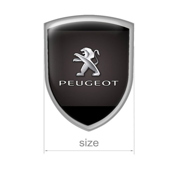 Badge Emblem Silicone Logo Peugeot Self-adhesive Domed Sticker Shield for  Laptop, Phone, Glass, Car Interior, Iphone, Ipod, Monitor 