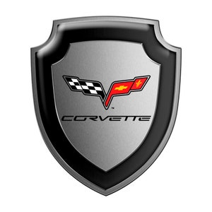 Corvette C8 Logo -  UK