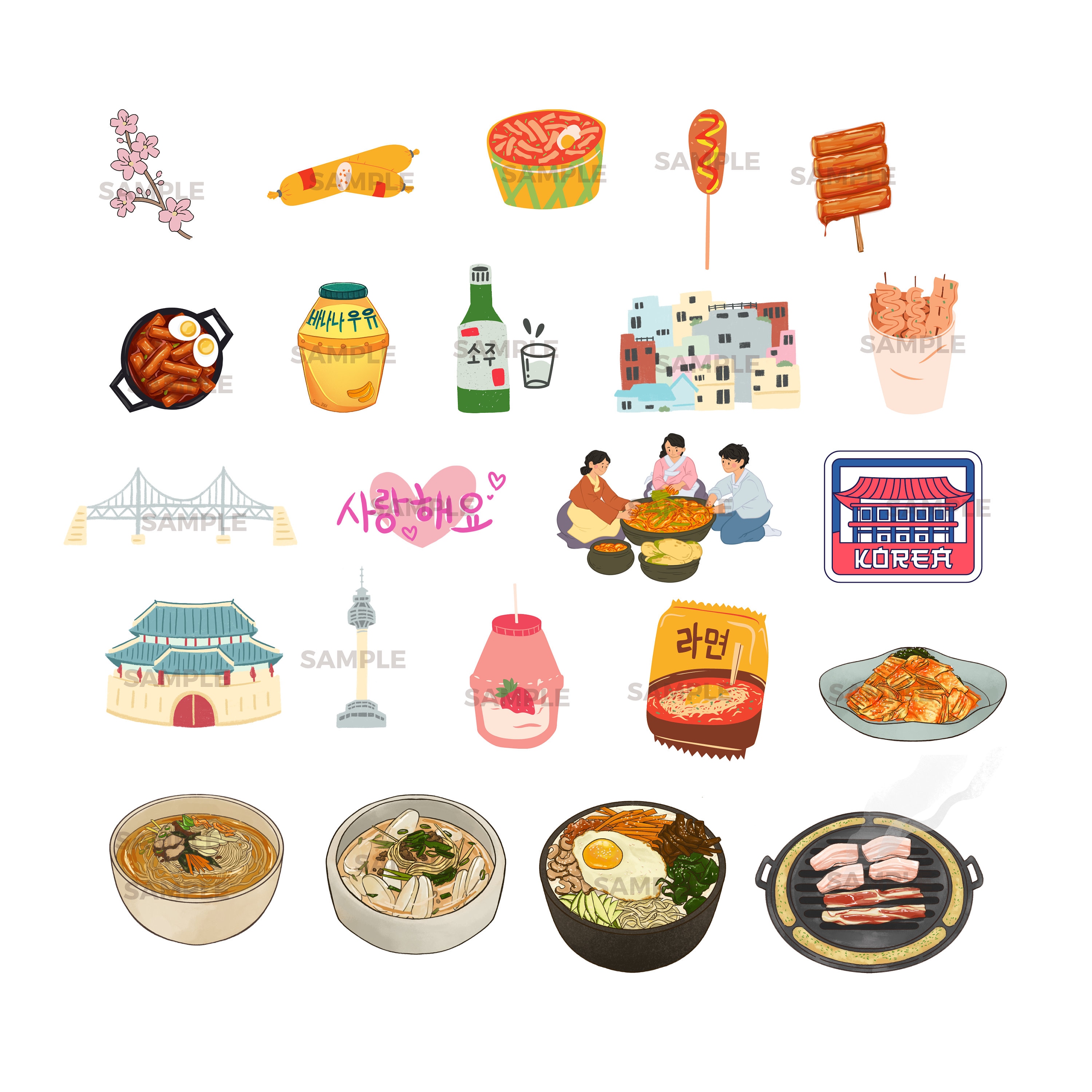 ★25SS 韓国限定★Palace Seoul 2 Seoul Sticker Pack Palace Seoul 2025 items overview - Palace Community