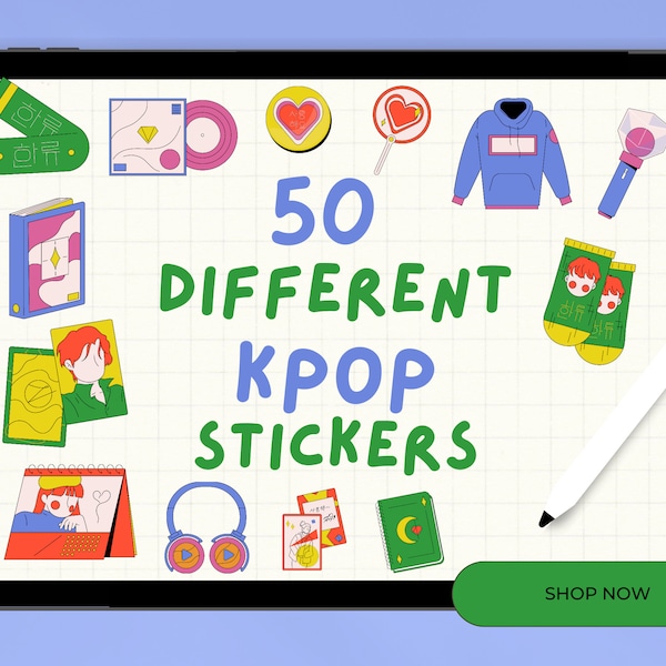 Korean Stickers Etsy