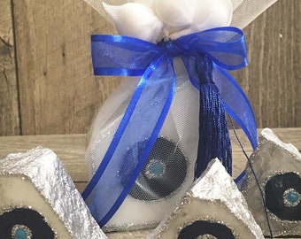 Handmade Marble Charm Eyes