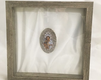 Chic wooden crown boxes
