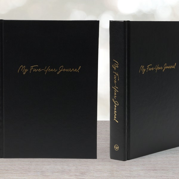 Five-Year Journal (Rich Black)