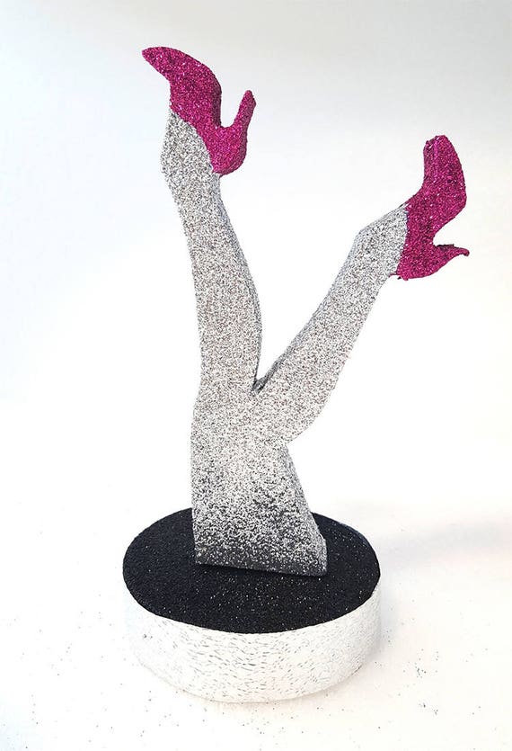 High Heel Shoe Centerpiecestyrofoam Shoe Cut Out Stiletto Etsy