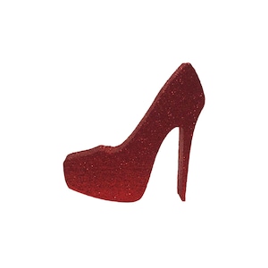 Stiletto High Heel Shoe Cutout: Party Decorations/Foam Shapes for Centerpieces