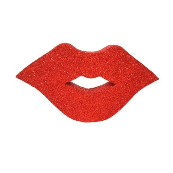 Lips cut outs.  Use for Valentine's Day or Party Decorations