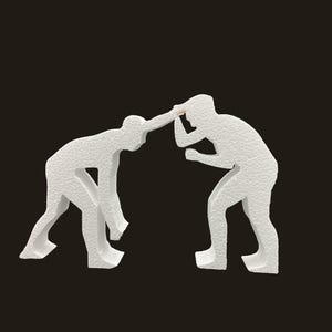 DIY Wrestler Cutout: Sports Banquet Party Decorations /Foam Shape for Centerpieces
