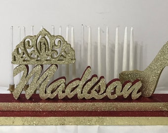 Sweet 16 Candle Lighting display for Bar Mitzvah's, Graduation