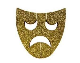 Comedy or Tragedy Mask for Mardi Gras Parties, theater productions, backdrops