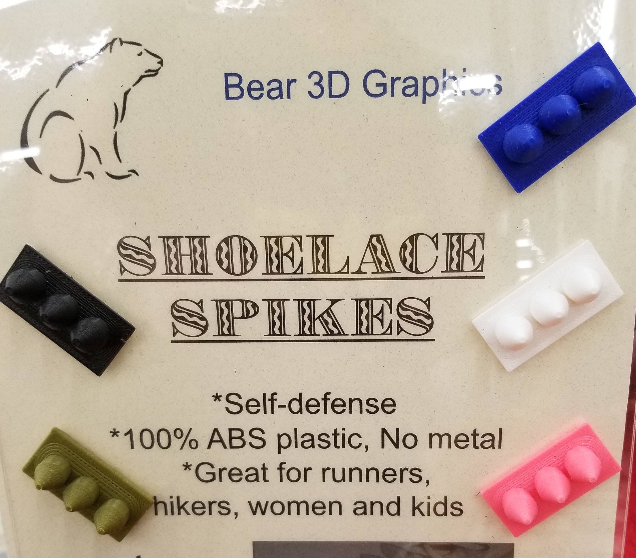 Shoelace Spikes ( Bear3DGraphics )