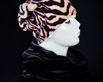 Comfy and stretchy cotton beanie cap