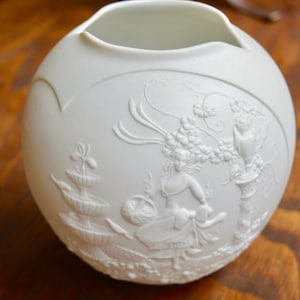 Kaiser Vase, Vintage Vase, Kaiser Germany, Porcelain Vase, Vintage Bowl, Gifts for Women, Mothers Day Gift, Wedding Gift, Housewarming Gift