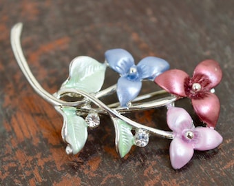 Vintage Brooch, Flower Brooch, Floral Brooch, Brooch, Brooch Vintage, Vintage Jewellery, Vintage Jewelry, Gifts for Her, Mothers Day Gift