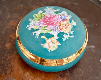 Plato vintage, plato de baratija, plato de baratija floral, plato de porcelana, plato de porcelana, regalos para mujeres, regalo del día de las madres, nuevo regalo para el hogar, regalo para mujeres