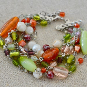 Vintage Bracelet, Beaded Bracelet, Boho Style, Bracelet Retro, Gifts for Women, Gifts for Her, LGBT Bracelet, Festival Accessories