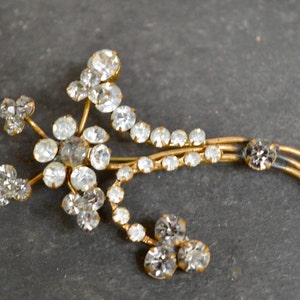 Vintage Brooch, Rhinestone Brooch, Crystal Brooch, Brooch, Costume Jewellery, Vintage Jewellery, Gifts for Women, Women Gift