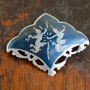 Zilveren Broche, Thailand Broche, Broches in het Verenigd Koninkrijk, Geschenken voor Vrouwen, Geschenken voor Mannen, Sieraden in het Verenigd Koninkrijk, Zilveren Collectables, Huwelijksgeschenk, Broche